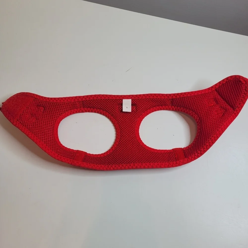 Petifine Step in Red Soft Dog Harness Size Small